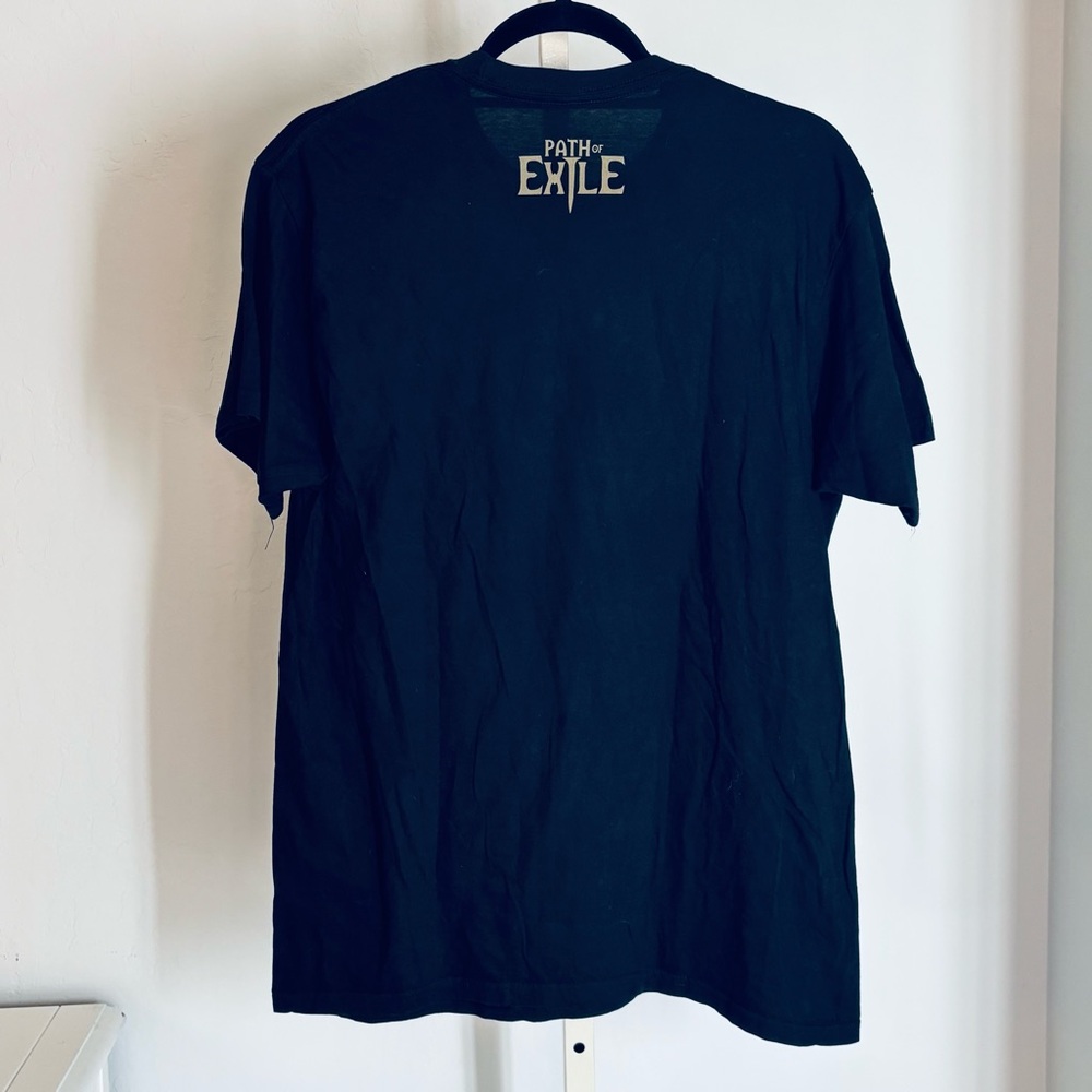 Path of Exile Short Sleeve Cotton Relaxed Crew Neck Graphic Tee, - Picture 2 of 3